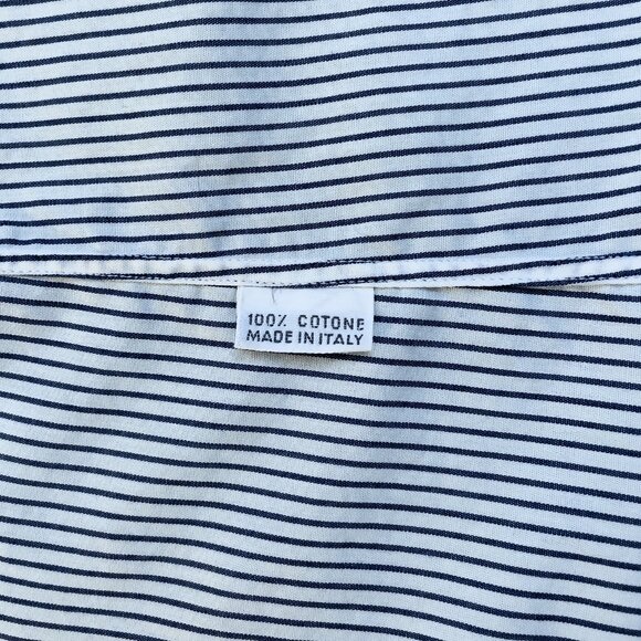 LORO PIANA Vintage Striped Shirt 16/41 NWT - Picture 12 of 12